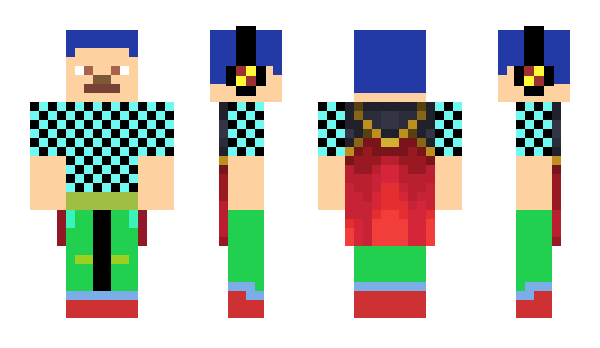 Minecraft skin Treror_CZ