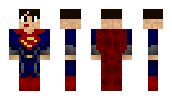 Minecraft skin Superman_kpt