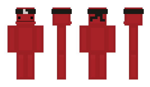 Minecraft skin HerobrineColor