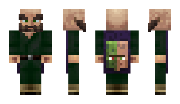 Minecraft skin bigmantenor
