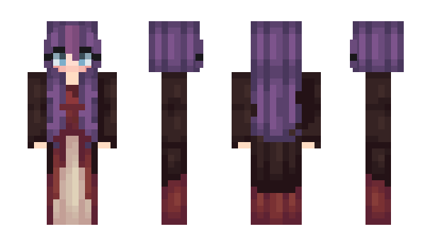 Minecraft skin Adelia