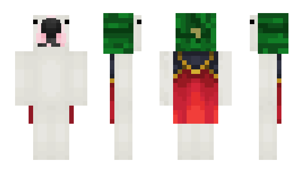 Minecraft skin Anthropical