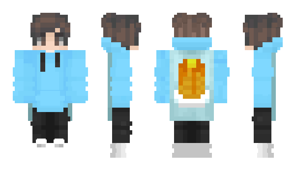 Minecraft skin Xavroo
