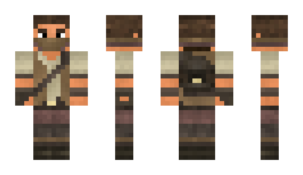 Minecraft skin KORG_M1