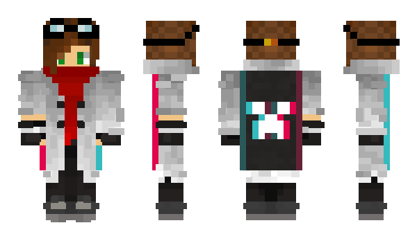 Minecraft skin JustKirbi