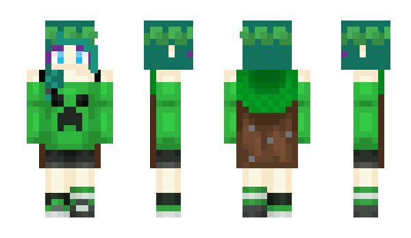 Minecraft skin Creeping___