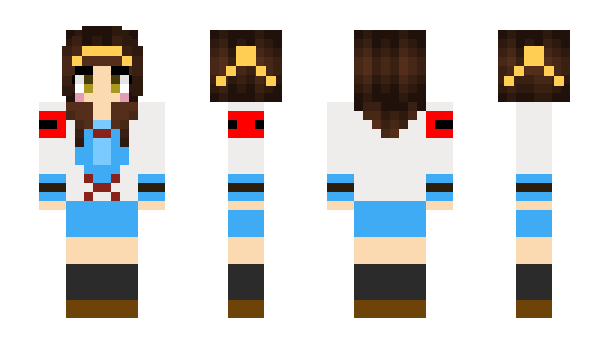 Minecraft skin suzumiya_osu