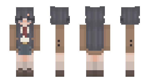 Minecraft скин по нику SaratoninUwU
