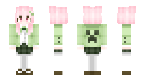 Minecraft скин по нику BocchiNa