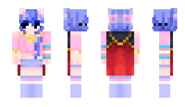 Minecraft скин по нику WipePurpleSnack3