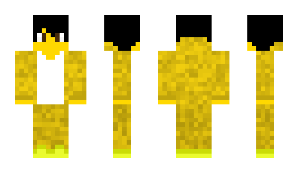 Minecraft skin golden__