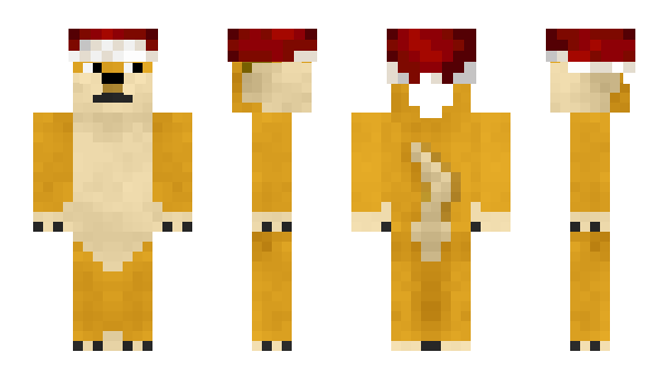 Minecraft skin Nemona