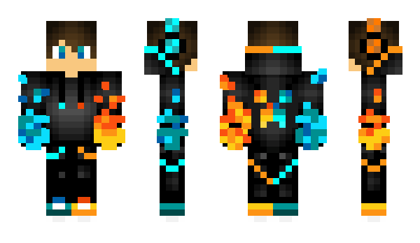 Minecraft skin VegetaSSBE