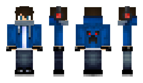 Minecraft skin WhiteP9