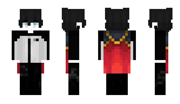 Minecraft skin FallenInLove_cat