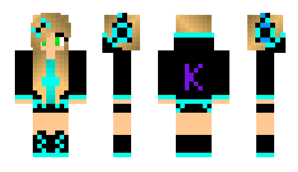 Minecraft skin CandyGirlzz