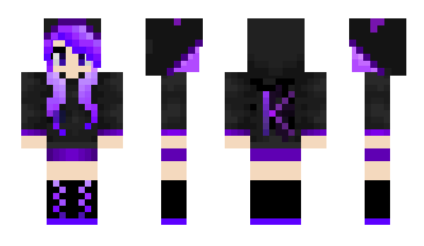 Minecraft скин по нику VBUTTERFLY