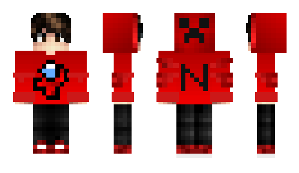 Minecraft skin N00B824