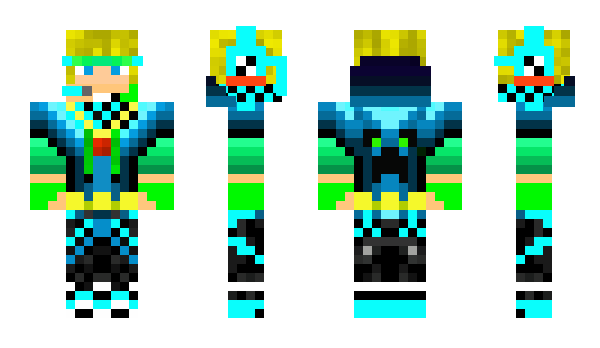Minecraft skin BliXHusky