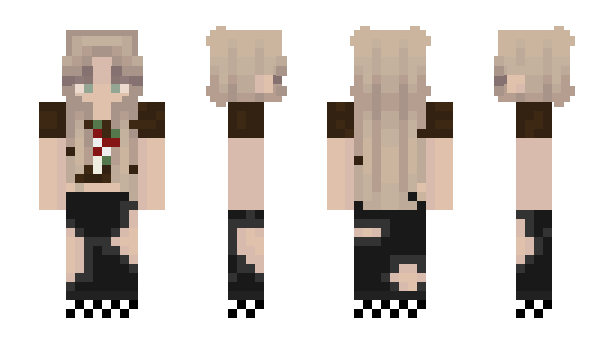 Minecraft skin longhoe
