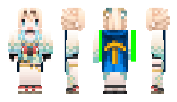 Minecraft скін по ніку Virte