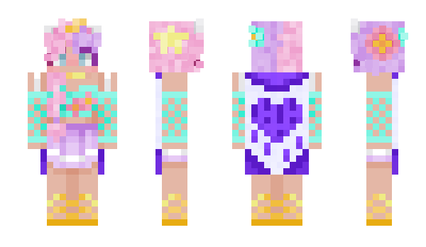 Minecraft skin NikkiPixel