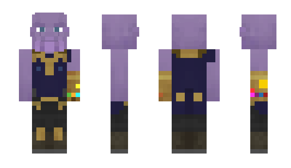 Minecraft skin thanosdee