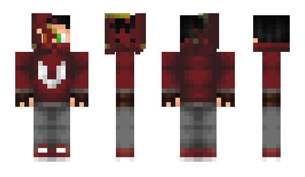 Minecraft skin Rhaj