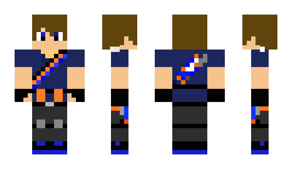 Minecraft skin Jaxton