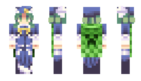Minecraft скин по нику MimaReimaden