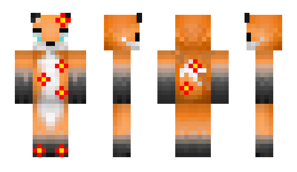 Minecraft skin cutefoxy