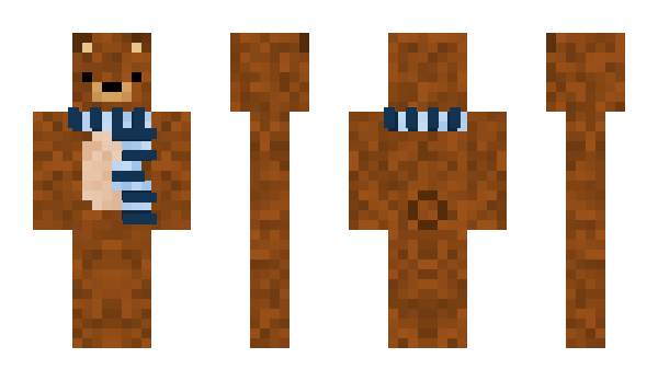 Minecraft skin BearBayte