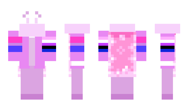 Minecraft skin PopTheManster
