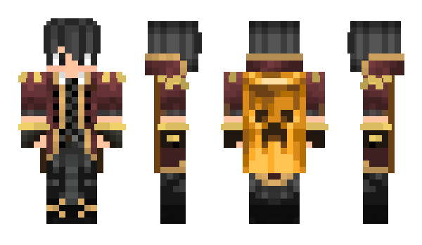 Minecraft skin MasterCaster