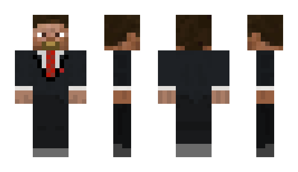 Minecraft skin cyberwolf43