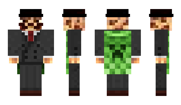 Minecraft skin HackOS