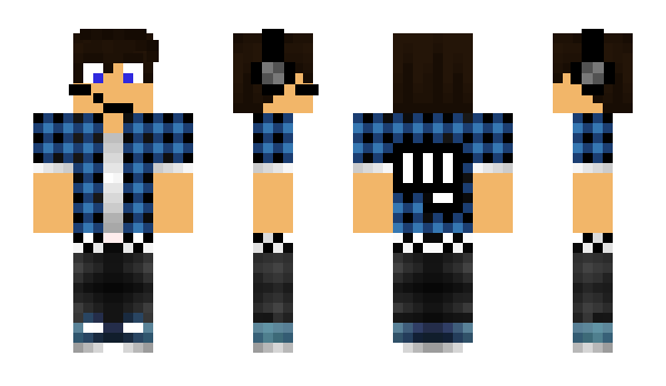 Minecraft скін по ніку GoldenOP