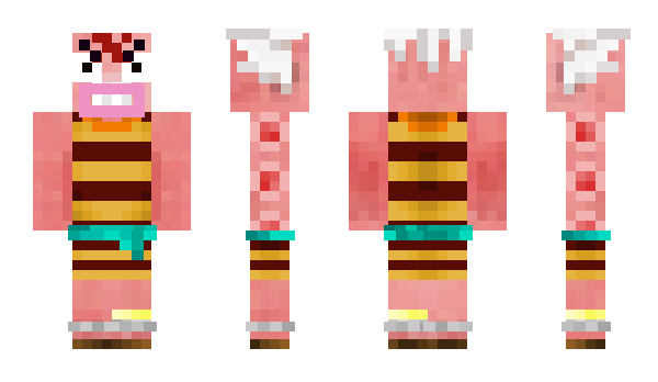 Minecraft skin NotFF