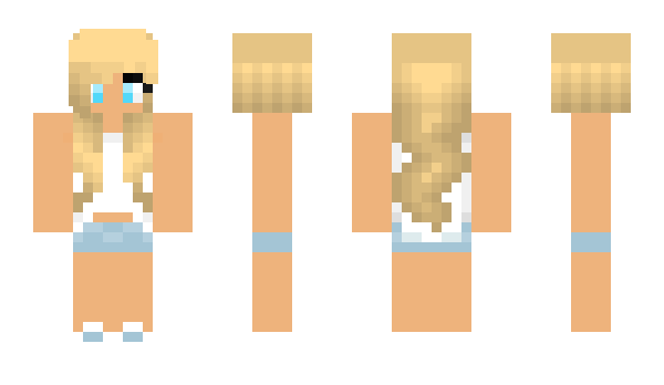 Minecraft skin ashleyxx