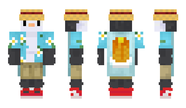 Minecraft скин по нику B4vn