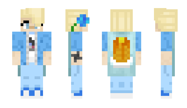 Minecraft скин по нику wblza