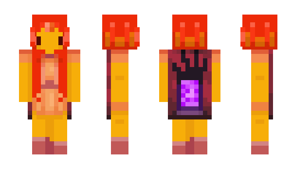Minecraft skin Phoenixvy
