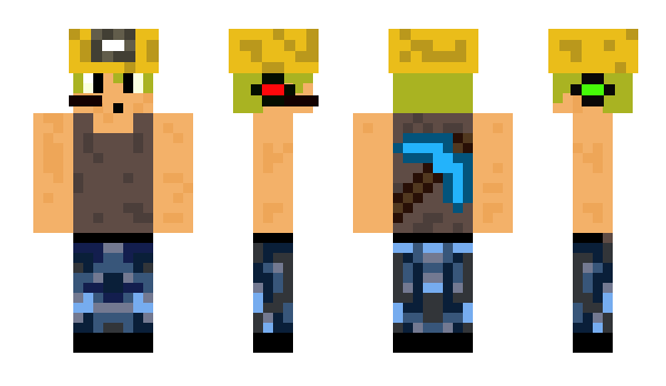 Minecraft skin Carmine502