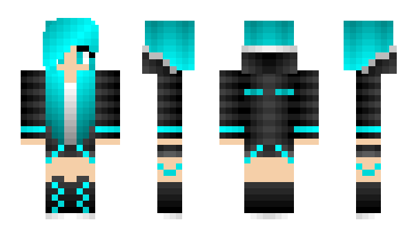 Minecraft skin Bestiya