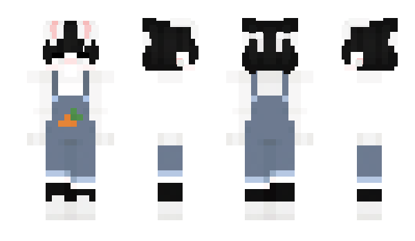 Minecraft скин по нику SnowyBun