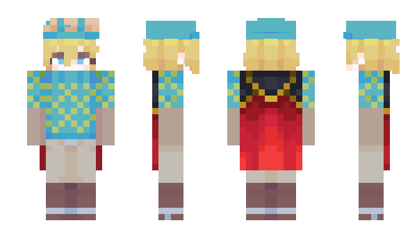 Minecraft skin RamaJK