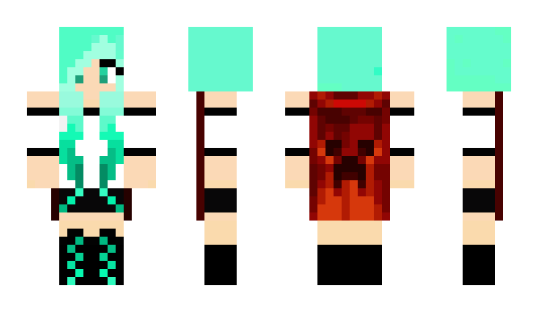 Minecraft skin ladynat9