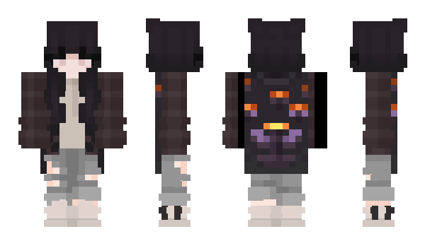 Minecraft skin qRaymine