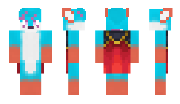 Minecraft скин по нику FoxBoyFelix
