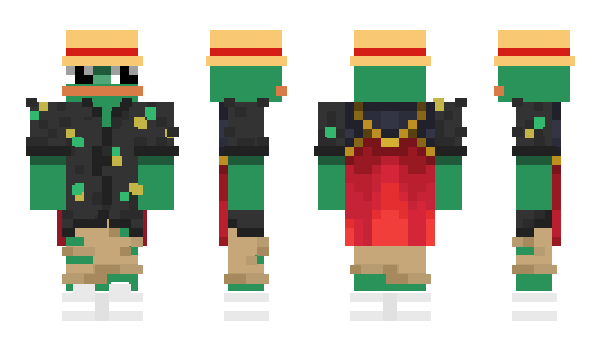 Minecraft skin RGOU